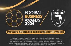 PAFOS FC: FINALISTS IN TWO CATEGORIES AT THE WORLD FOOTBALL BUSINESS AWARDS 2024